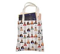 LEVLO Elementary Squad Black School Tote Bag I Can Fix This Shopping Bag Teacher Appreciation Gift (That's Trash)