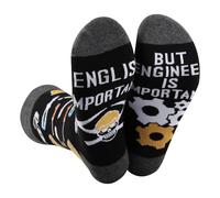 LEVLO Engineer Socks Future Engineer Gifts English Is Important But Engineer Is Important Engineer Professionals Merch, Engineer Socks, One Size