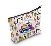 LEVLO Funny Emperors Movie Cosmetic Make Up Bag Emperors Fans Gift Pull The Lever Makeup Zipper Pouch Bag For Friend Family, Pull The Lever Full, Make Uo Bag
