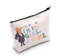 LEVLO Funny President Cosmetic Bag President Fans Gift It's Me Hi I'm The President It's Me President Toiletry Bag President 2024 Merch, I'm the Trump Lt, L, Tote Bag