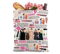 LEVLO Gossip Gril Tote Bag Tv Show Fans Gift Upper East Side Gift Friendship X0xo Gossip Gril Handbag (x00x tote bag)