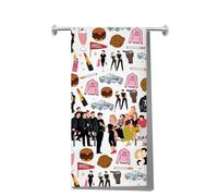 LEVLO Grease Broadway Musical Kitchen Towel Grease Danny & Sandy Fans Gift Broadway Grease Dish Towels Grease Theatre Housewarming Gift (RYDELL Towel)