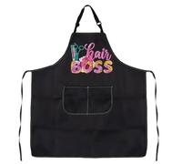 LEVLO Hair Boss Apron - Salon Apron for Hair Stylists & Dressers - Barbershop Graduation Gift