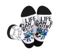 LEVLO Heather Sisters Socks Veronica & Jason Fans Gift Life Can Be Beutiful Heathers Dunnstock Sock Heather Merch, Life Beutiful, One Size
