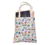 LEVLO Insurance Agent Life Tote Bag I Turn Coffee Into Policies Shopping Bag Insurance Vibes Wife Mom Gift (Insurance Agent)