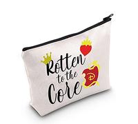 LEVLO Jay Cosmetic Make Up Bag Carlos Fans Gift Rotten to the Core Mal Makeup Zipper Pouch Bag Jay & Mal Moive Merch, Rotten to the Core, Cosmetic Bag