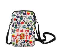 LEVLO Jay Crossbody Bag Carlos Fans Gift Rotten to the Core Mal Shoulder Bag Jay & Mal Movie Merchandise, Core C Bag