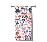 LEVLO Korean Group Army Kitchen Towel K-pop Army Members Fans Gift Army Members Name Tea Towel K-pop Lover Housewarming Gift (Army Towel)