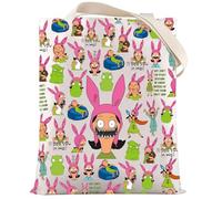 LEVLO Louis Cosmetic Bag Burgers Fans Gift Bob Family Zipper Pouch Bag Louis Cartoon TV Show Merchandise, I'll See You TG, Make Up Bag