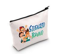LEVLO Luca Cosmetic Bag Luca Fans Gift Silenzio Bruno Makeup Zipper Pouch Bag, Silenzio Bruno, Makeup Bag