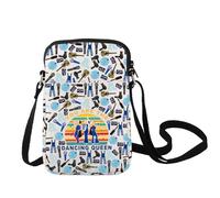 LEVLO Mamma Musical Comedy Crossbody Bag Mamma Fans Gift You Are The Dancing Queen Shoulder Bag Mamma Musical Merch, Dancing Queen C Bag