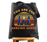 LEVLO Mamma Musical Comedy Make Up Bag Mamma Fans Gift You Are The Dancing Queen Makeup Zipper Pouch Bag, Dancing Queen BT, Make Up Bag