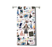 LEVLO Matilda Musical Kitchen Towel Matilda Theatre Lover Gift Broadway Matilda Tea Towel Broadway Matilda Housewarming Gift (REVOLTING Towel)