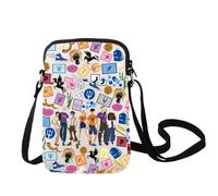 LEVLO Percy Camp Half Blood Crossbody Bag Percy Medusa & Zeus Fans Gift Percy Camp Half Blood Shoulder Bag Percy Merch, Percy C Bag