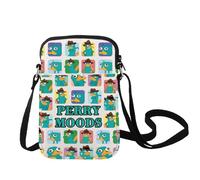 LEVLO Perry The Platypus Crossbody Bag, Women, Unisex-Youth, Crossbody, 8.46 x 0.59 x 5.7 inches, Multicolour