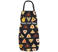 LEVLO Purim Apron Hamantaschen Purim Gift Dessert Food Cooking Gift Jewish Holiday Kitchen Apron