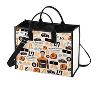 LEVLO Racing Fans Tote Bag Racing Game Gifts Ok What Damage Do You Have Talent Racing Shoulder Bag Racing Car Merchandise (4 Talent LT)