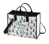 LEVLO Red Hair Princess Cosmetic Make Up Bag Princess Movie Fans Gift Chase Your Fate Princess Makeup Zipper Pouch Bag For Women Girls, Chase Your LT, Make Up Bag