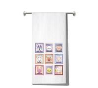 LEVLO SKZ Kitchen Towel SKZ Fans Gift K-POP Cartoon Member Tea Towel Kpop K-POP Animal Housewarming Gift (SK Z Tow el)