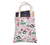 LEVLO Sonographer Squad Life Tote Bag Ultrasound Tech Shopping Bag Ultrasound Technician Pregnancy Gift (Sonographer)
