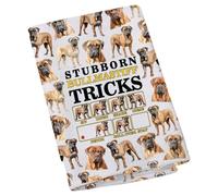 LEVLO Stubborn Bullmastiff Tricks Kitchen Towel Bullmastiffs Owner Kitchen Decor Dish Towel Gift for Dog Dad Mom (Bullmastiff)