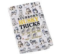 LEVLO Stubborn Husky Tricks Kitchen Towel Siberian Huskys Owner Kitchen Decor Dish Towel Gift for Dog Dad Mom (Husky)