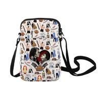 LEVLO Sweeney Todd Crossbody Bag Todd Fans Gift Sweeney Todd & Mrs. Lovett Shoulder Bag Sweeney Todd Merchandise, Todd C Bag