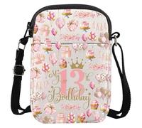LEVLO Thirteenth Birthday Crossbody Bag Happy Birthday Gift My 13th Birthday Shoulder Bag Gift For Birthday Party, 13th Birthday Cbag