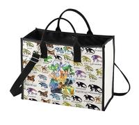LEVLO Wings Dragon Tote Bag Dragon Novel Gift Wings Tribes Shoulder Bag Wing Dragons Bookish Merchandise, W Ings Lt, M