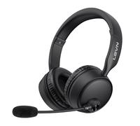 LEVN Bluetooth Headset with Microphone, Wireless Headset with Mic & Mute Button, 60 Hrs Working Time Noise Cancelling Bluetooth 5.3 Multipoint Connect to Cell Phone/Mobile/Laptop/Tablet/PC