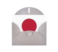LEVNDIEJ Japanese Flag Print Birthday Cards Blank Note Card Greeting Cards Thank You Card Envelopes For Every Occasion