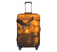 LEVNDIEJ Loon Nature Bird Print Suitcase Covers For Luggage Elastic Luggage Cover Perfect For Travel Business Trips, White, XL