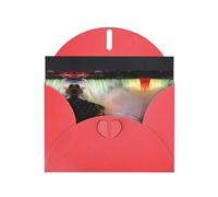 LEVNDIEJ Niagara Falls Print Birthday Cards Blank Note Card Greeting Cards Thank You Card Envelopes For Every Occasion