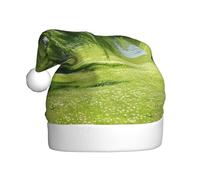 LEVNDIEJ Willow Tree Santa Hats Adult,Christmas Hat,Holiday For Unisexxmas Hat For New Year Festive Party
