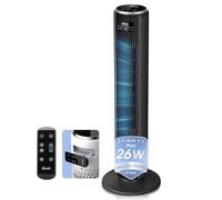 Levoit 20dB Silent Tower Fan, 5.5W-26W Energy Saving Fan for Bedroom & Home