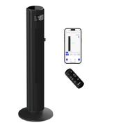 LEVOIT 25dB Smart Silent Tower Fan 42Inch, 7.9m/s Powerful Electric Cooling Fan for Bedroom with DC Motor, 90 Oscillating and 60 Up and Down, Voice