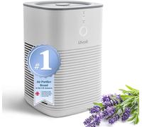 LEVOIT Air Purifier for Bedroom Home, Dual HEPA Filters with Aromatherapy Diffuser, Quiet Sleep Mode, Air Cleaner for Smoke, Allergies, Pet Dander, 100% Ozone Free, LV-H128, Gray