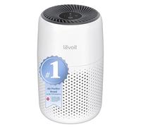 LEVOIT Air Purifier for Bedroom Home, Quiet HEPA Filter Cleaner with Fragrance Sponge & 3 Speed for Better Sleep, Air Frenshener, Allergies, Dust, Pet Dander, Odour, Smoke, Office, Desktop, Core Mini