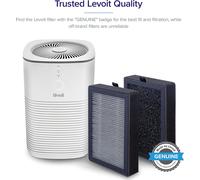 LEVOIT Air Purifier Replacement 3-in-1 Pre, HEPA, Activated Carbon, 3-Stage and