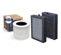 LEVOIT Air Purifier Replacement Filter 3-in-1 HEPA, High-Efficiency Activated Carbon & Air Purifier Replacement 3-in-1 Pre, HEPA, Activated Carbon, 3-Stage Filtration System, LV-H128-RF