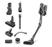 LEVOIT Cordless Vacuum Cleaner, 100,000 RPM Brushless Motor, Dual Brush for All Floors, 80min Battery with Extra, Intelligent Auto Mode, 4-Stage HEPA Filter, Mini Pet Brush