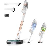 Levoit Cordless Vacuum Cleaner, Runtime for 75m², 100,000 RPM Brushless Motor, 8-in-1 Vacuum Cleaner, 5-Level 99.9% Filtration Efficiency, Anti-Hair Wrap, Hard Floors, Carpets & Cars, LVAC200 Gold