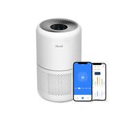 Smart Air Purifier for Home Bedroom H13 HEPA Air Filter with Real Time Air Quality Sensor Removes 9997 Pollen Allergies Dust Odours Alexa Enabled Air