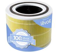 LEVOIT Core 300 Pet Allergy Replacement Filter, 3-in-1 True HEPA, High-Efficiency Activated Carbon, Core300-RF-PA, 1 Pack, Yellow