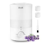 Levoit Humidifier for Bedroom, 3L Cool Mist, Night Light, White