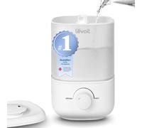 LEVOIT Humidifier for Bedroom UltraQuiet 23dB Easy to Fill Clean Cool Mist Air Humidifier for Home Baby Nursery Plants with 360 Rotation Nozzl