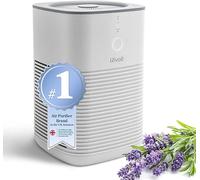 LEVOIT Air Purifier for Bedroom Home, Dual HEPA Filters with Aromatherapy Diffuser, Quiet Sleep Mode, Air Cleaner for Smoke, Allergies, Pet Dander, 100% Ozone Free, LV-H128, Gray