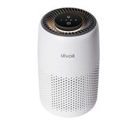 Levoit Mini Air Purifier, Night Light Cream White, Elevated Touch-control Panel, 3-Stage HEPA Filtration, Quiet Operation, Aroma Pad, Compact Design, LAP-C171-QAE