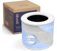 LEVOIT Replacement Filter Standard for Core Mini-RF Air Purifier, White, 3 in 1 HEPA, High Efficiency Activated Carbon, 1 Pack