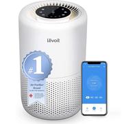 Levoit Smart HEPA Air Purifier for Allergies & Pets, 64m² Bedroom Home Coverage, Alexa & App Control, Ultra-Quiet Sleep Mode, Timer, Night Light, Removes Pollen Dust Odour Smoke, Core 200S